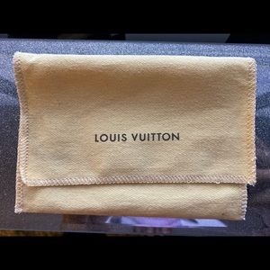 Authentic Louis Vuitton dust bag